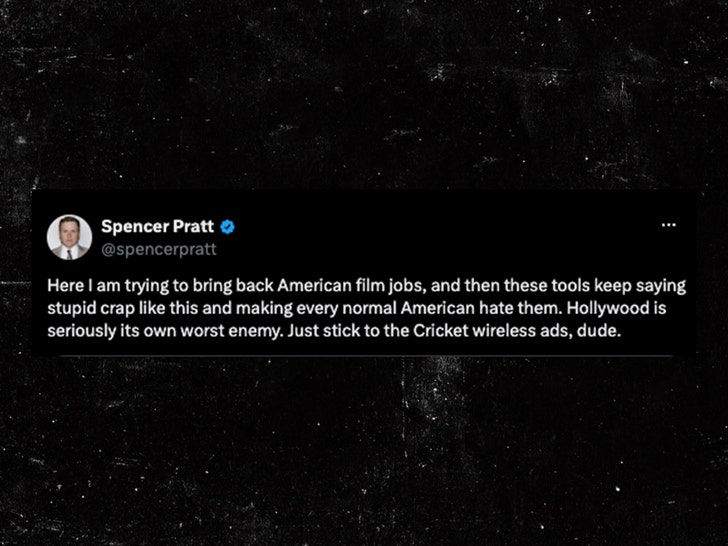 spencer pratt tweet about ryan reynolds