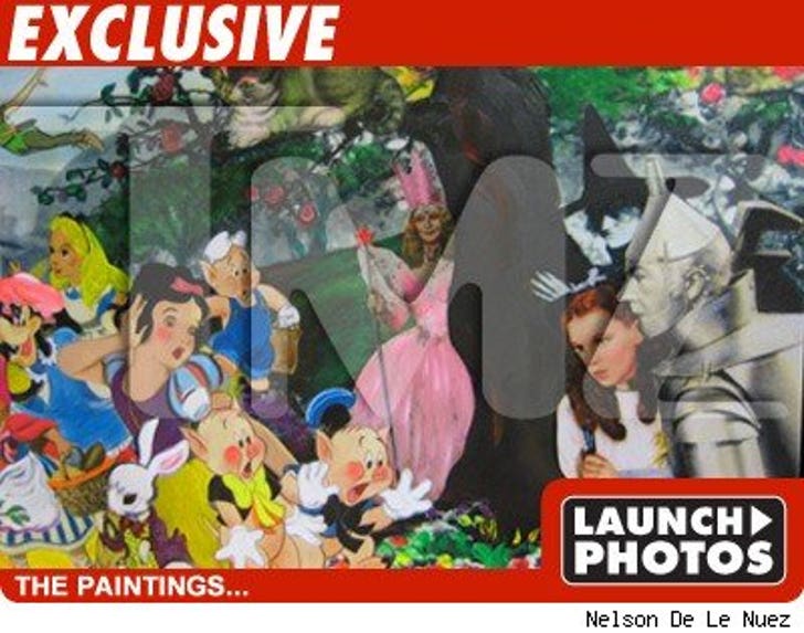 MJ's Final Gifts to Kids -- Disney Dali Ice Cream :: 1202_mj_paintings_launch_v2-1