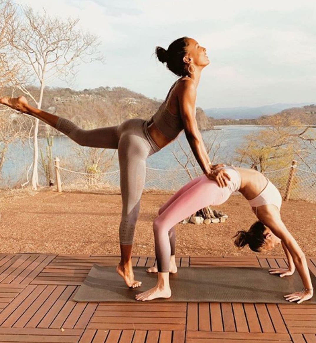 Jasmine Tookes and Josephine Skriver