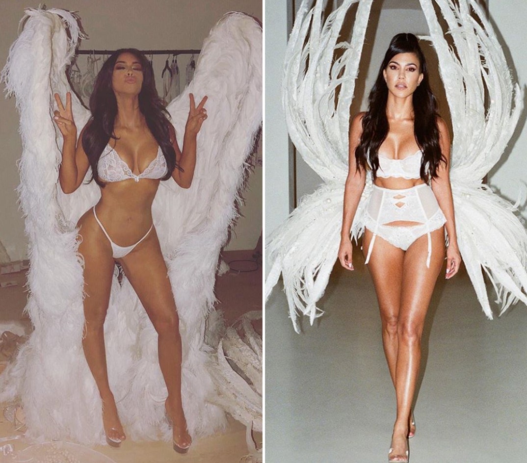 Kim (39) vs. Kourtney (40)