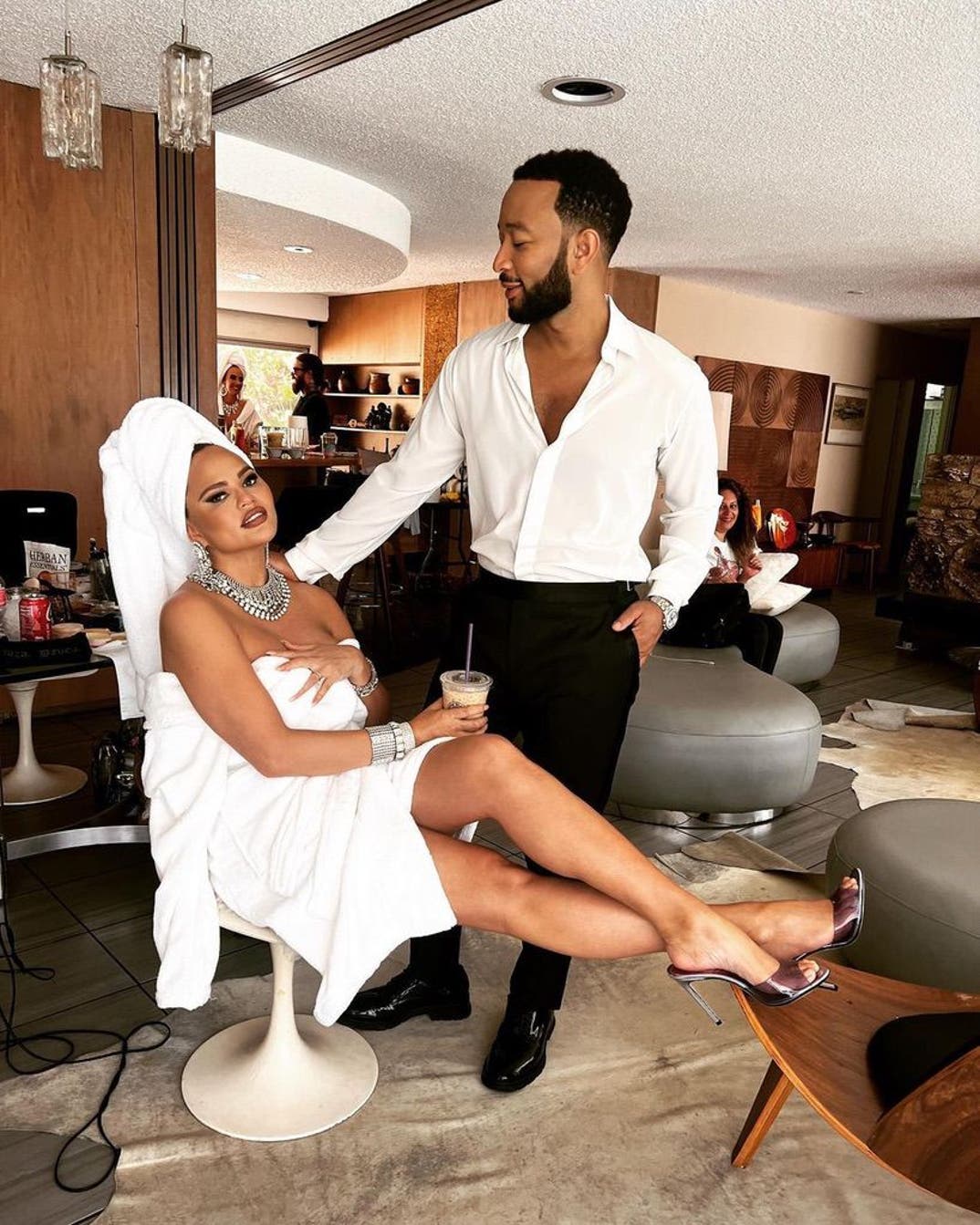 Chrissy Teigen and John Legend