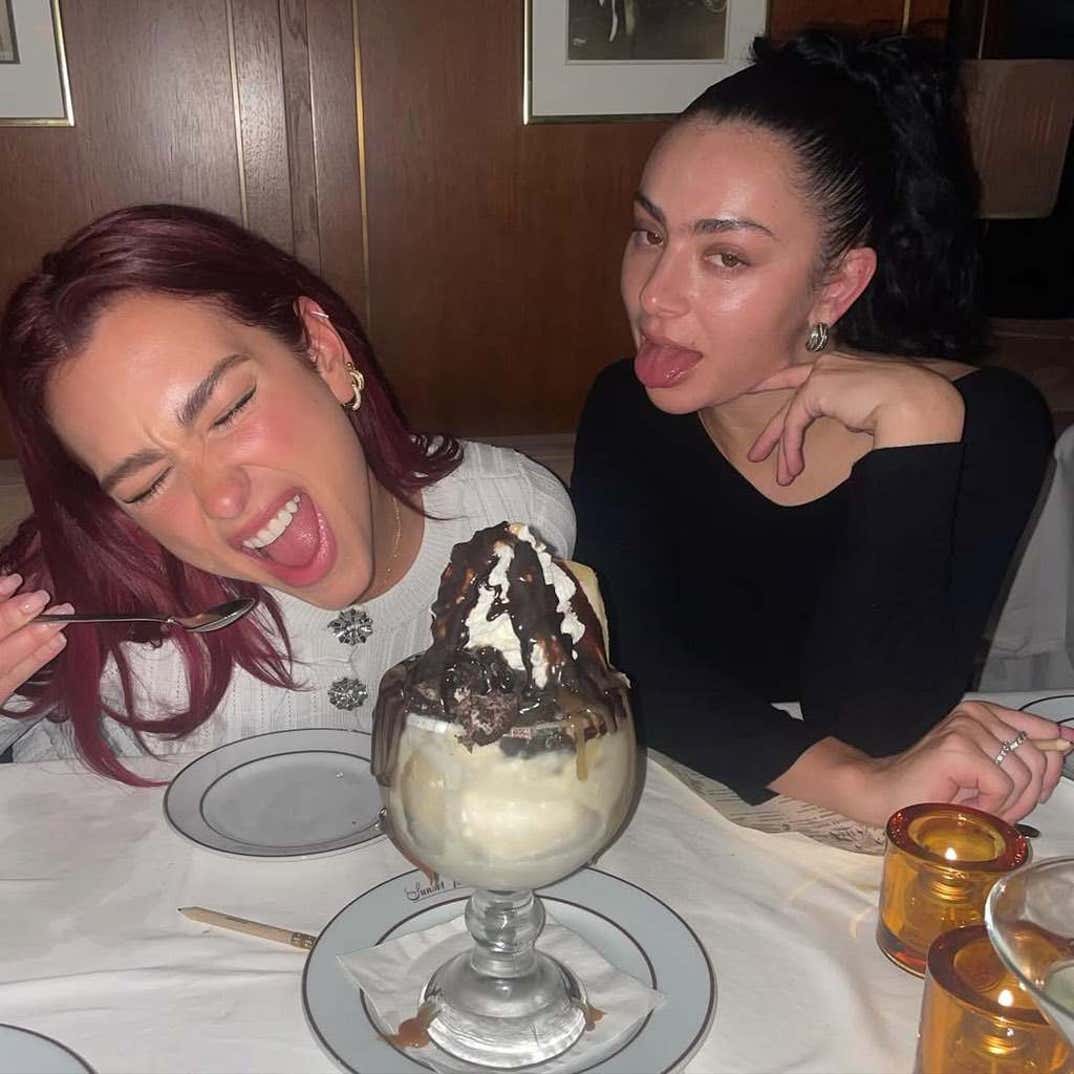 Dua Lipa and Charli XCX