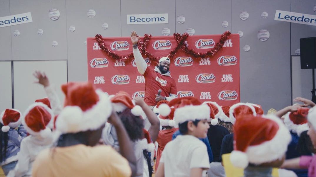 Shaquil Barrett With Raising Cane's 24