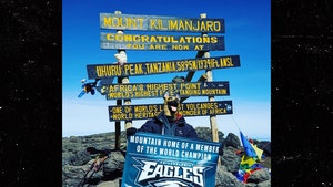 Eagles' Chris Long Rocks Dog Mask on Peak of Mount Kilimanjaro