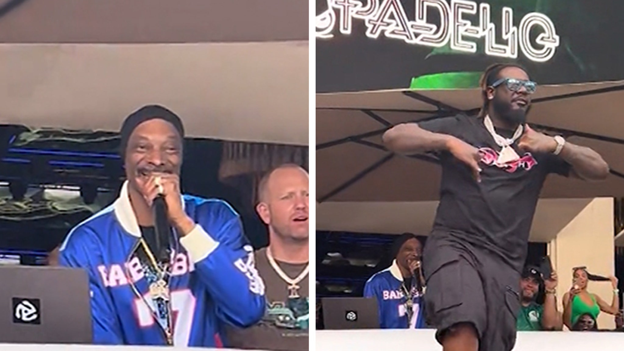 Snoop Dogg et T-Pain organisent la fête à Vegas pour les fans énervés de “Lovers & Friends”