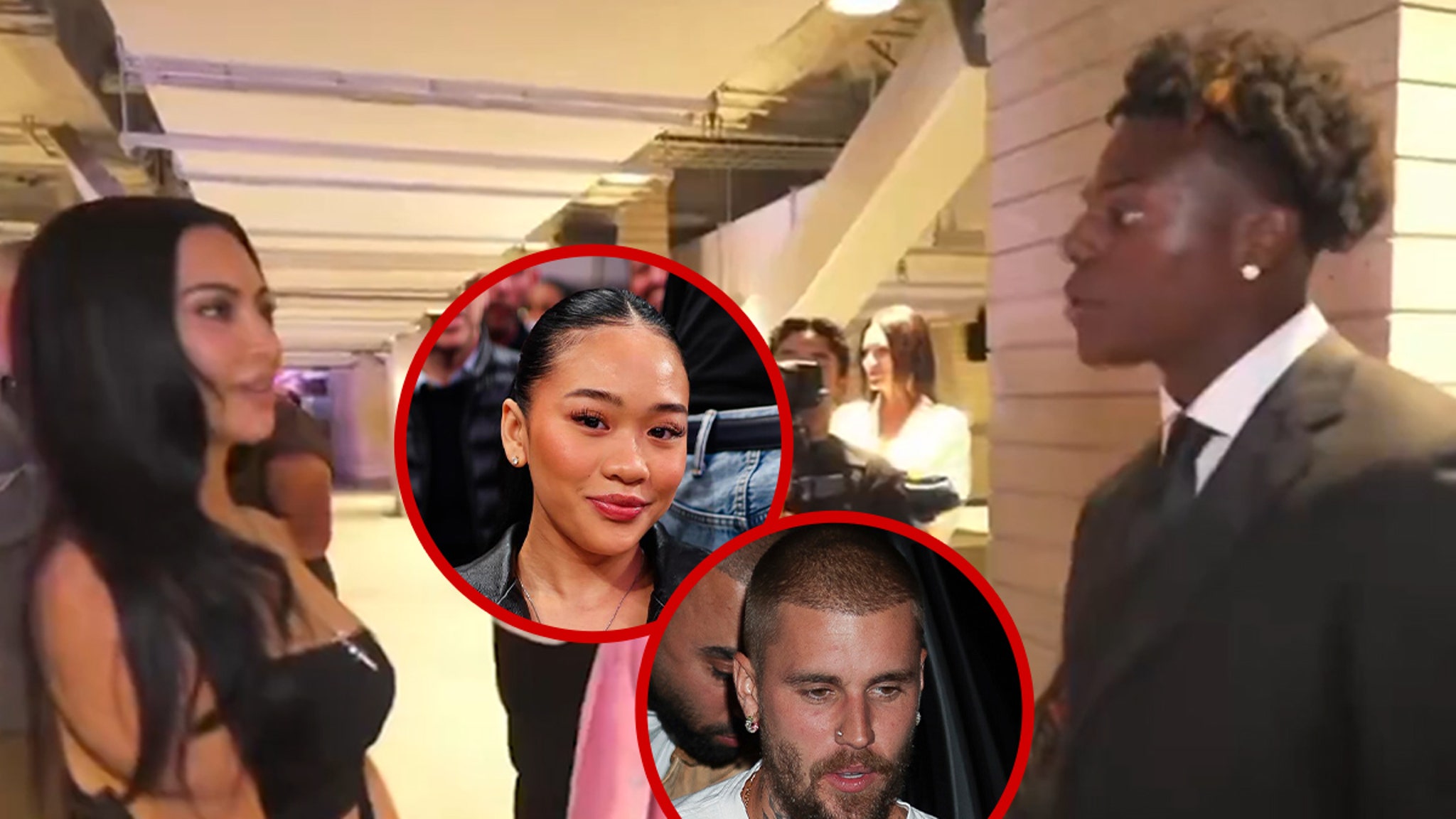 Kim Kardashian, Justin Bieber, Suni Lee Attend IShowSpeed’s Series Launch Party