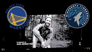 Alex Pretti warriors timberwolves 1