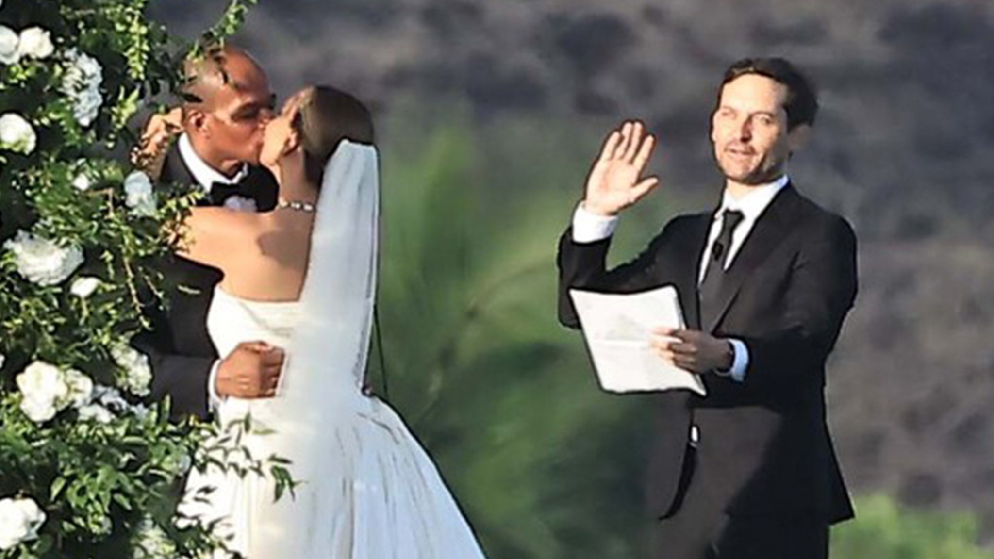 Tobey Maguire Officiates Ex-Wife's Wedding to New&hellip;