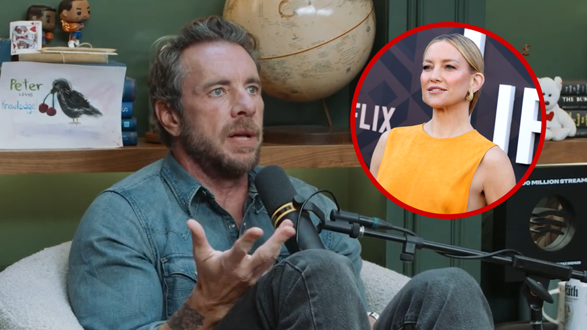 Dax Shepard Recalls Pursuing Kate Hudson While She Was Married
