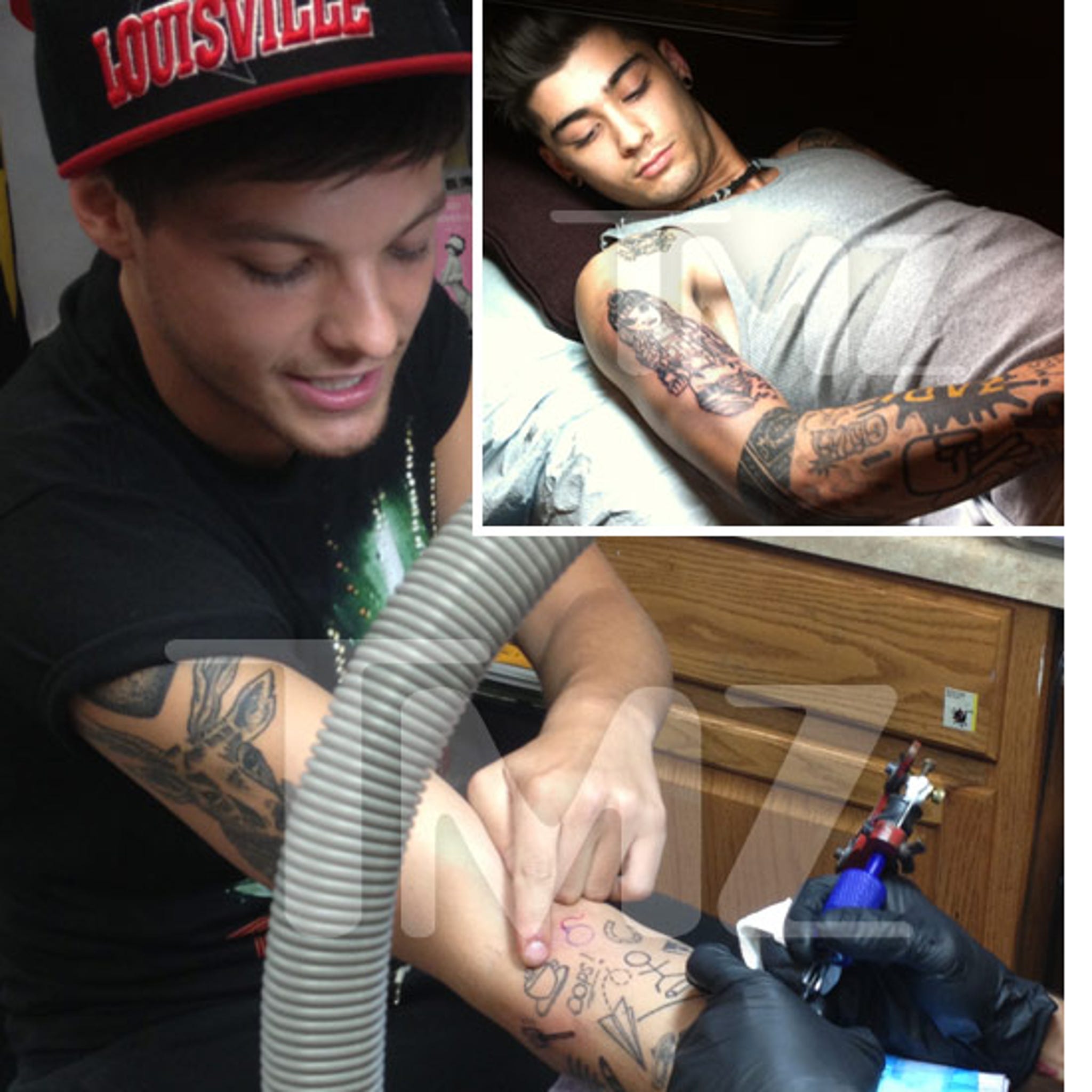 One Direction Kentucky Fried Tattoo Session In Maryland