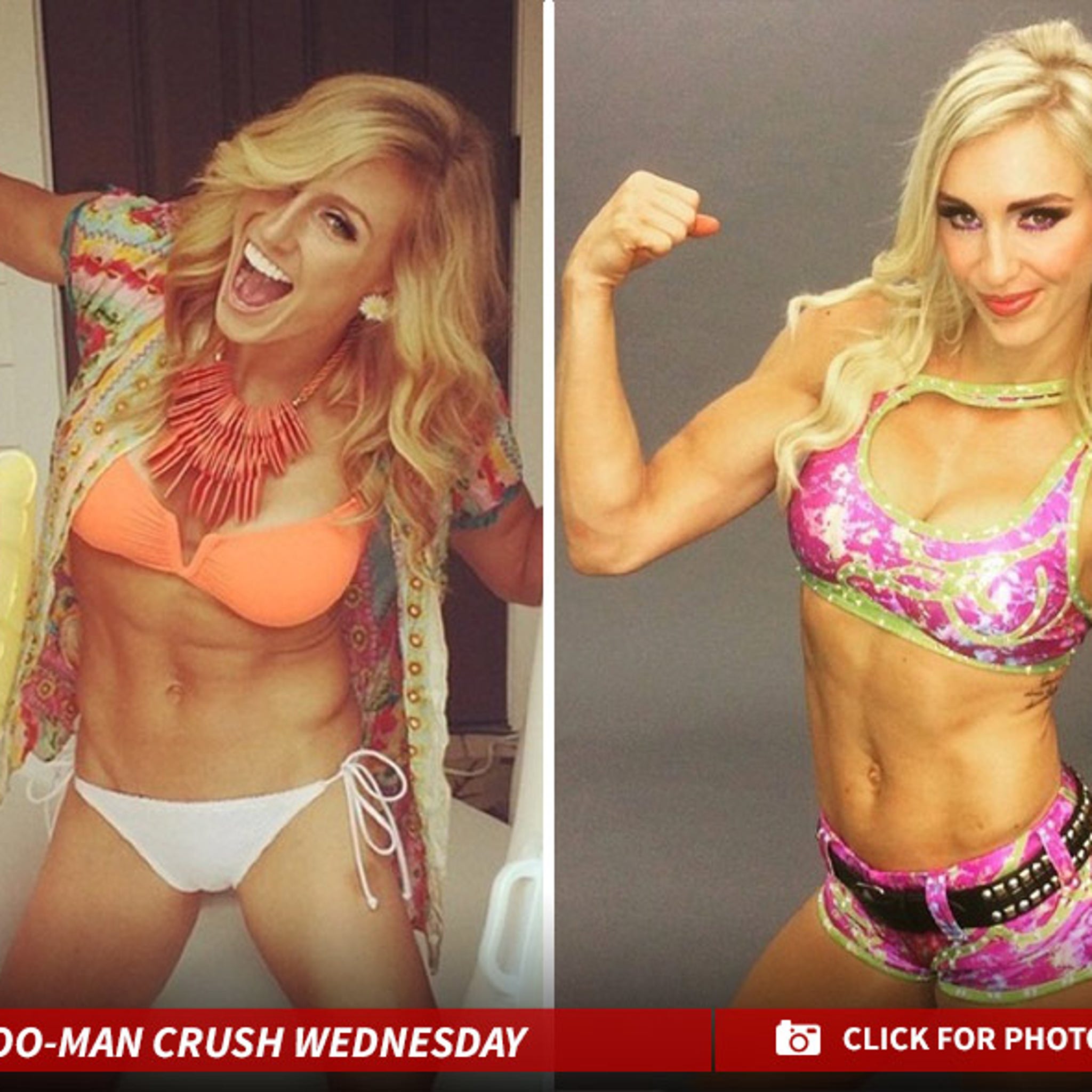 20 Sexy Shots of Charlotte Flair Her Abs To Wrestle Your WCW Love