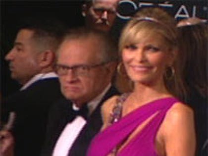 Larry King and wife