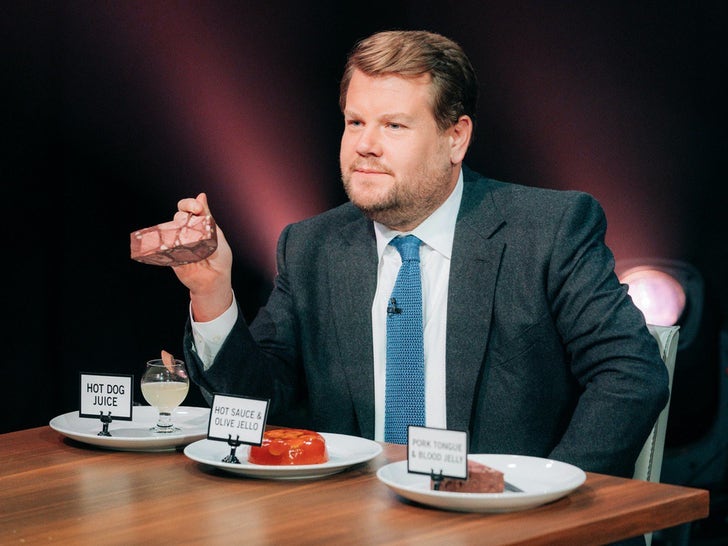 James Corden on "The Late Late Show"