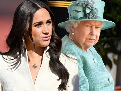 meghan markle, queen elizabeth II