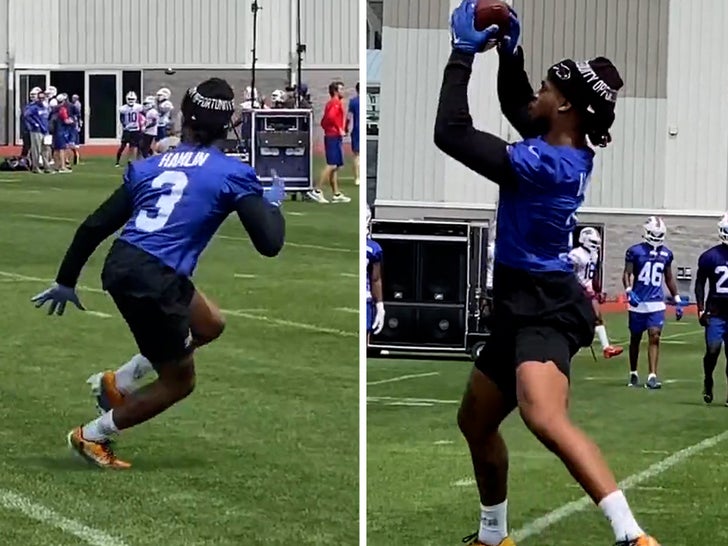 Bills S Damar Hamlin Participates In Team Drills