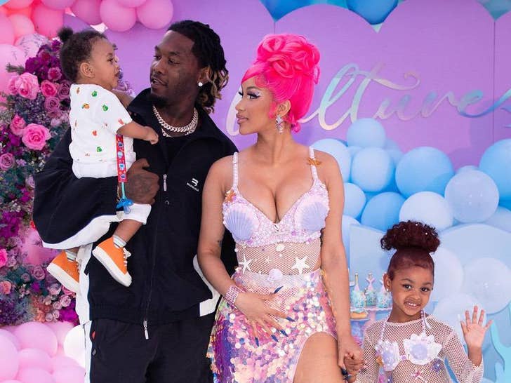 Cardi B and Offset -- Family Photo