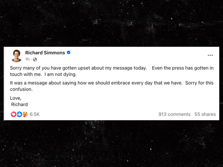 Richard Simmons original post