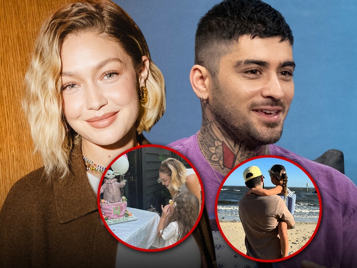 Gigi Hadid and Zayn Malik reveal daughter's full name on her birthday