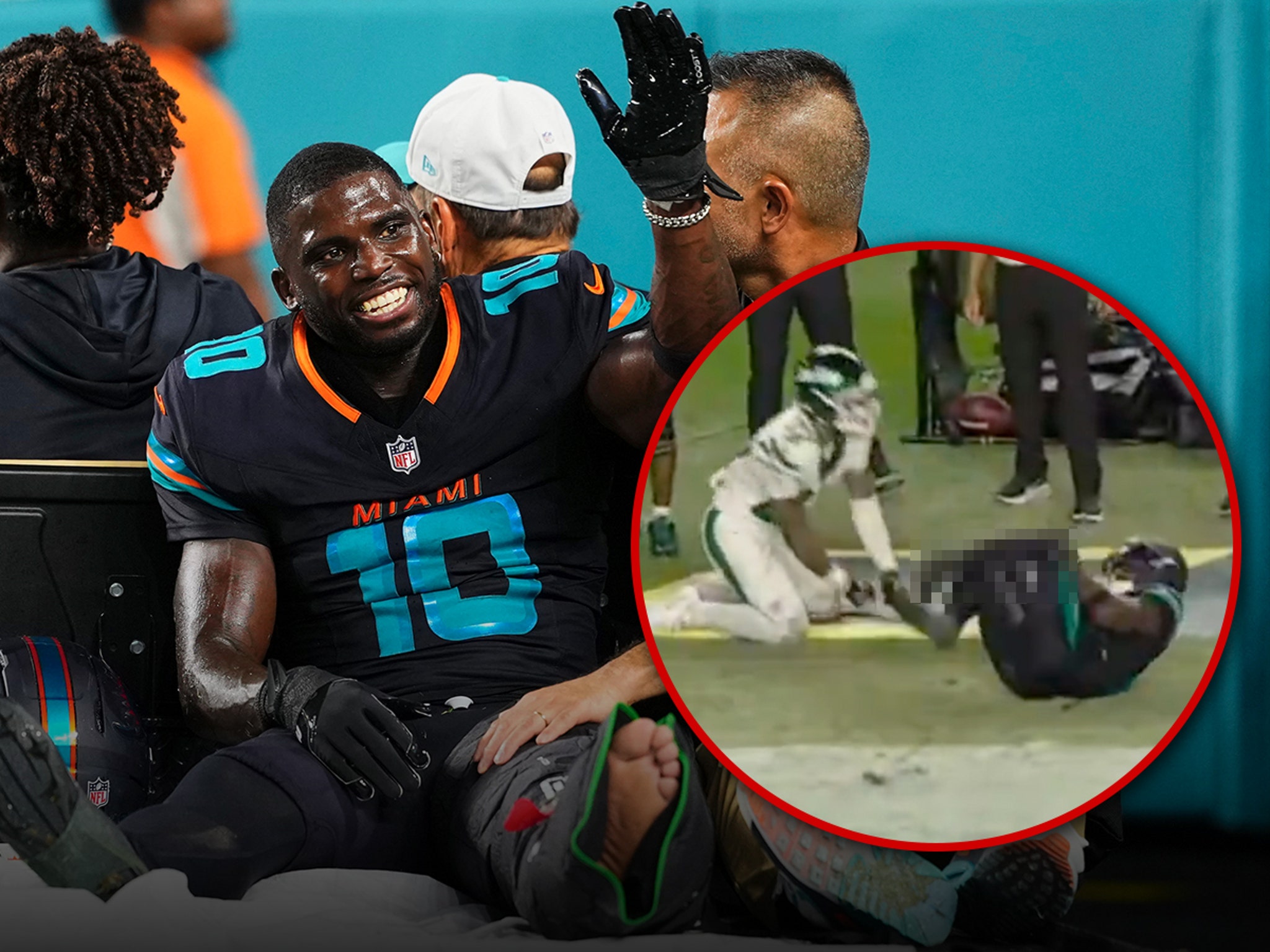 Tyreek Hill Suffers Gruesome Knee Injury, Rushed To Hospital
