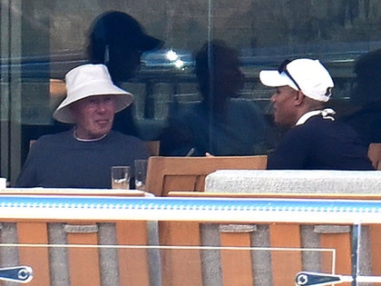 David Geffen and David Armstrong Together Again Splash 1