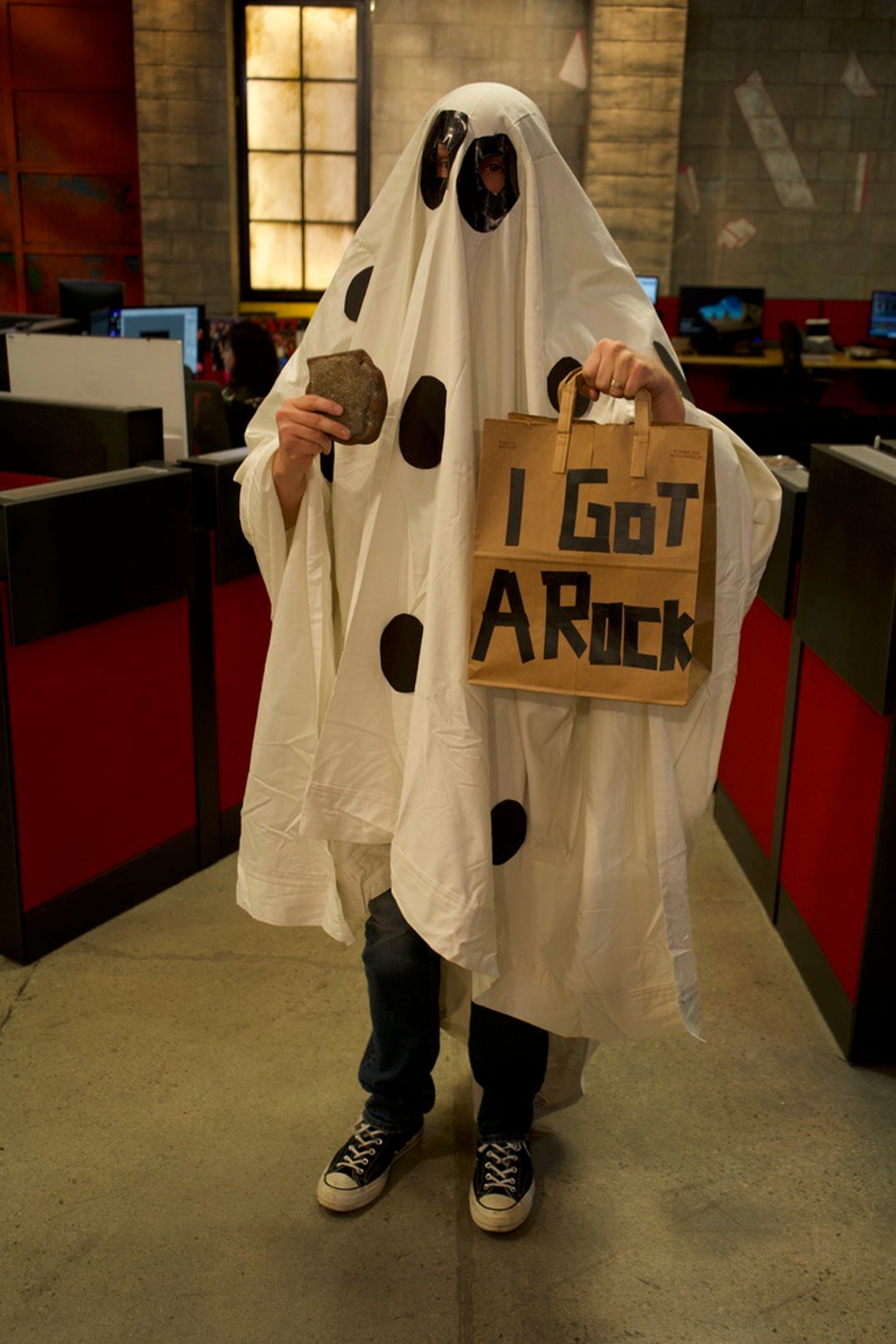 charlie brown dressed as a ghost Peanuts ReAction main image 0