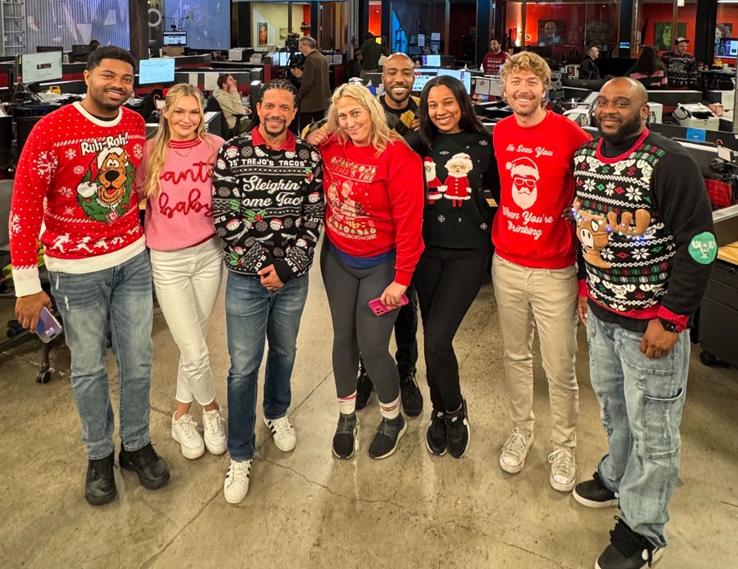 TMZ Staff's Holiday Sweaters 2024