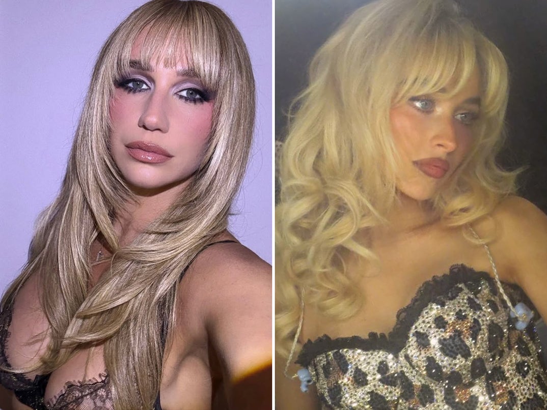 Kesha vs. Sabrina Carpenter -- Blondes With Bangs Edition