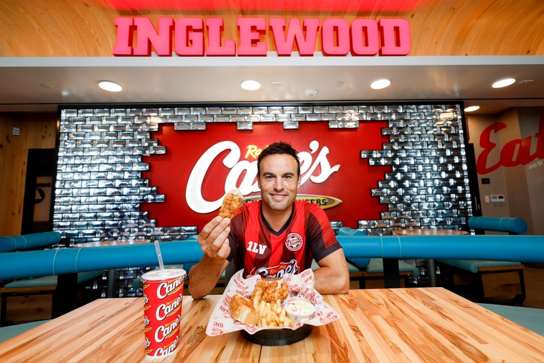 Landon Donovan Raising Canes 1