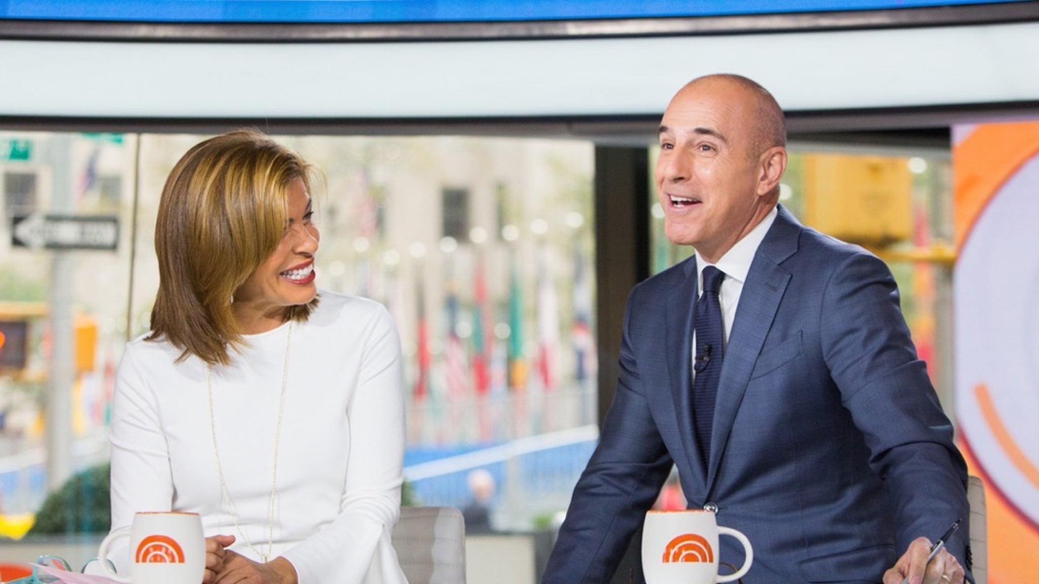 Matt Lauer and Hoda Kotb Together