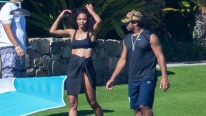 Russell Wilson Plays Futbol In Mexico With Ciara During Seahawks' Bye