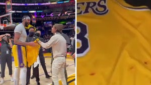 Swae Lee Gets Anthony Davis' Bloody Jersey After Game, 'Even Better!'