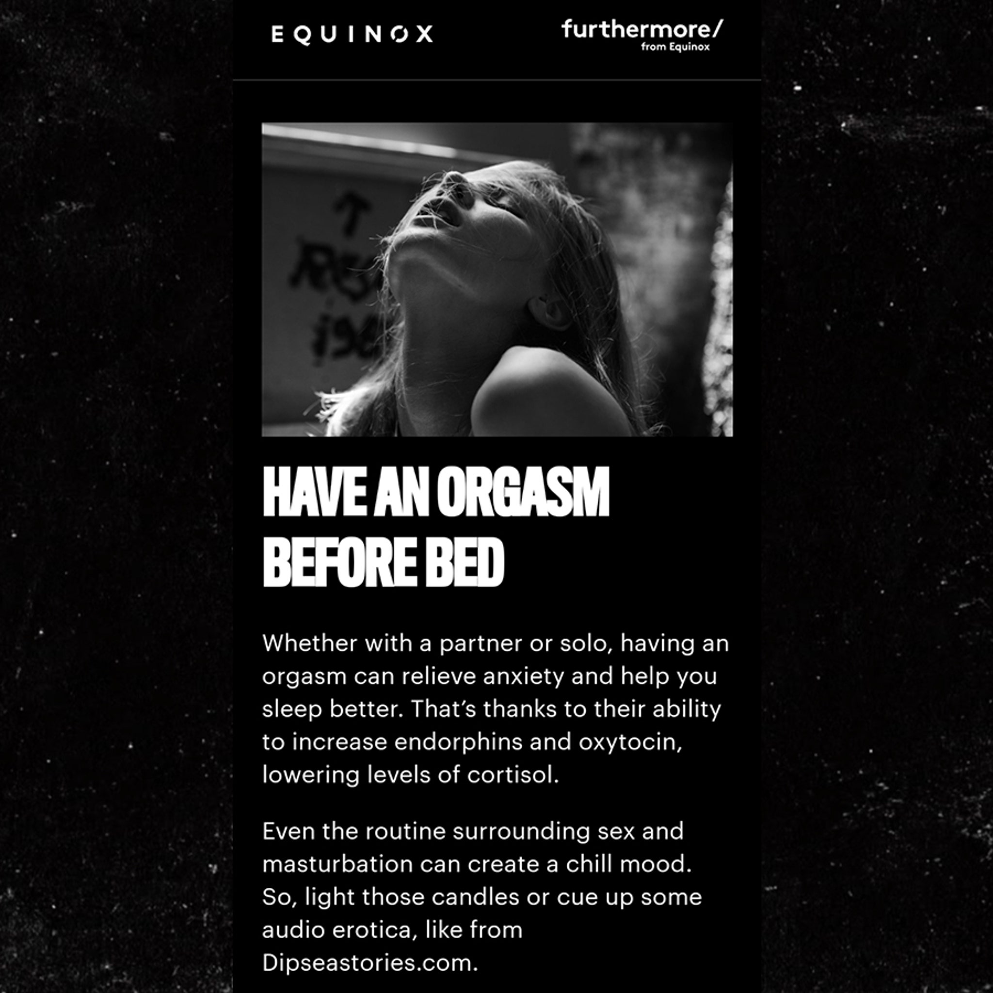 Equinox Urges Members to Have Sex During Coronavirus Pandemic