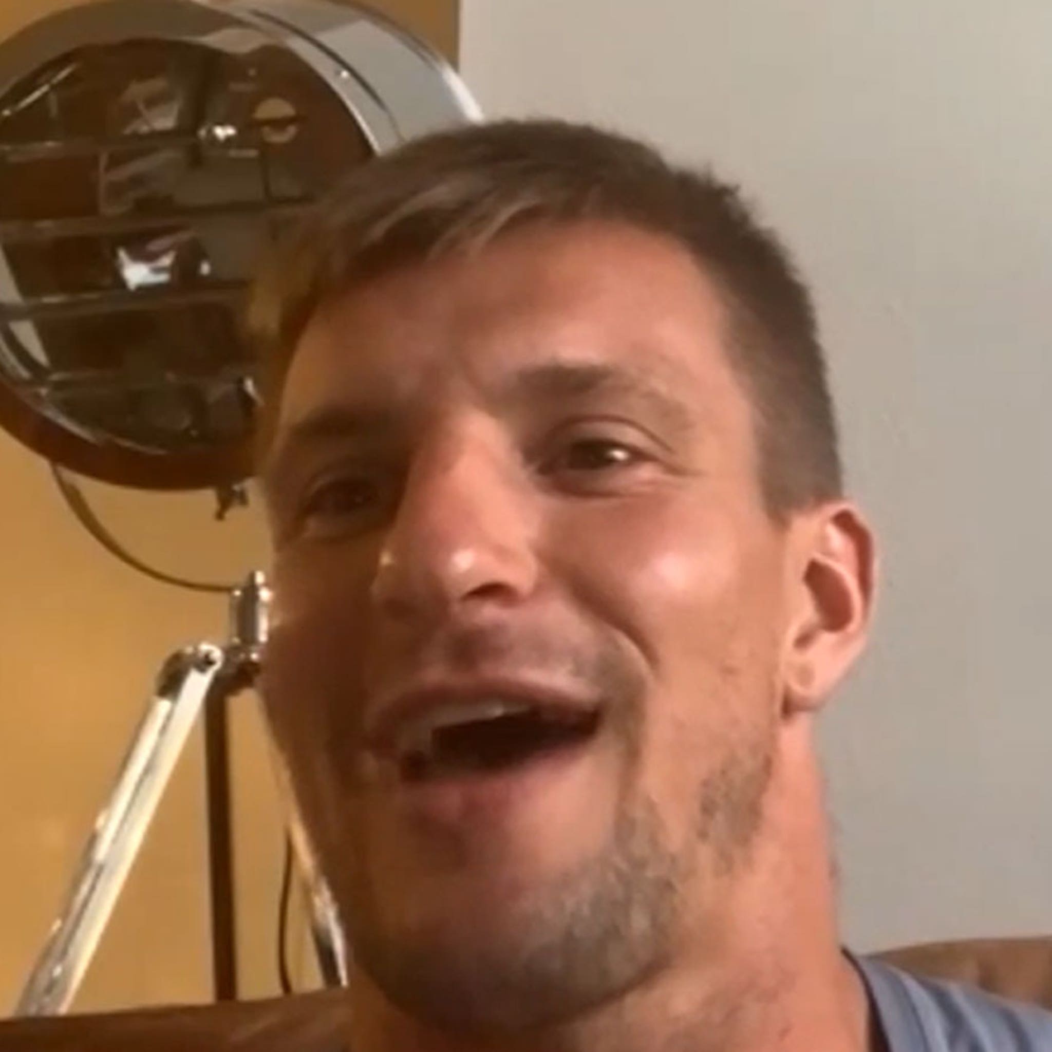 Rob Gronkowski Proves He's A Shirt Ripping Monster At The 'Bro Combine' -  WATCH - Towleroad Gay News