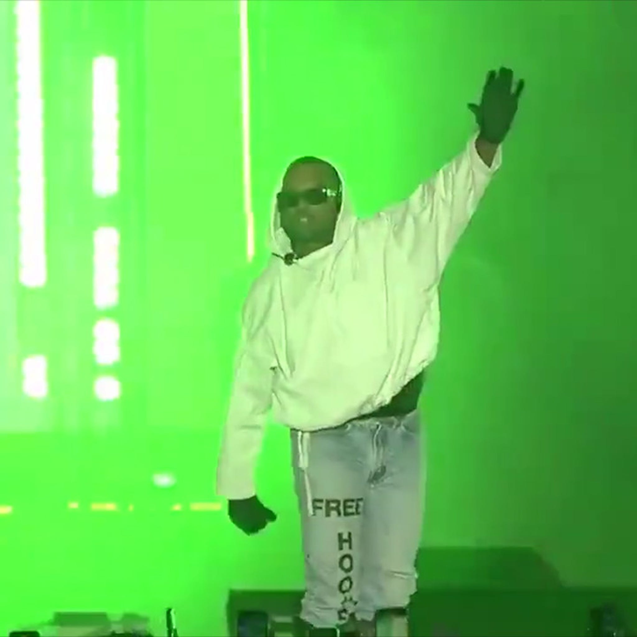Kanye West Surprises Rolling Loud Fans During Future's Set