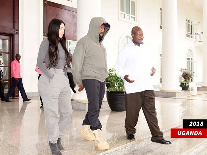 kanye west uganda kagutamuseveni