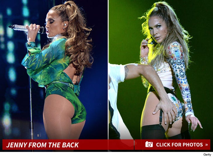 Jennifer Lopez Bottoms Out During Bronx Performance