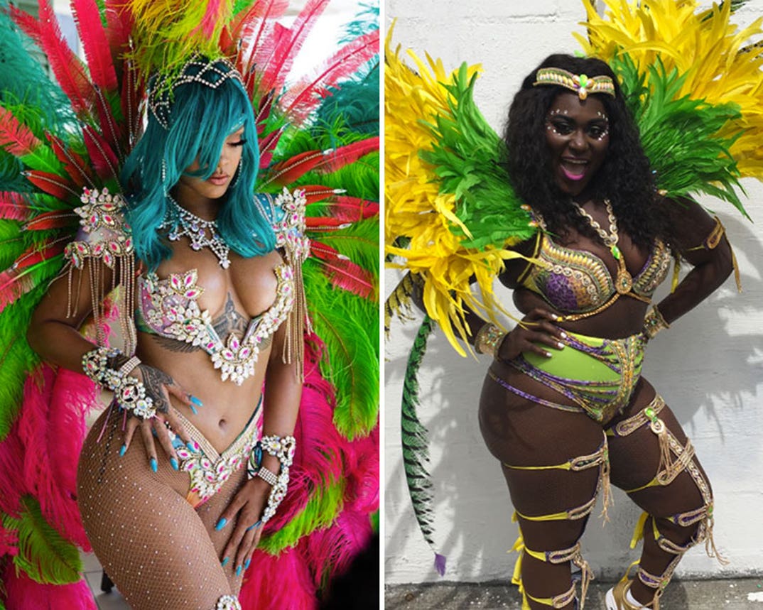 Rihanna (29) vs. Danielle Brooks (27) - Carnival Edition