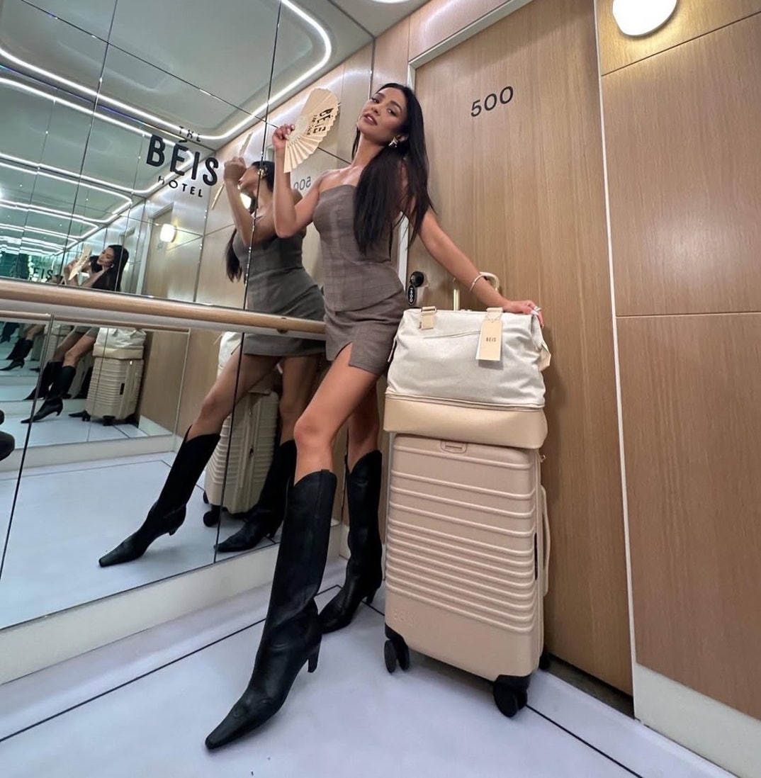 Are you in the market for some chic luggage? You can throw your travel necessities and items right into Shay Mitchell's line of luggage: Béis, which was founded in 2018 by the 