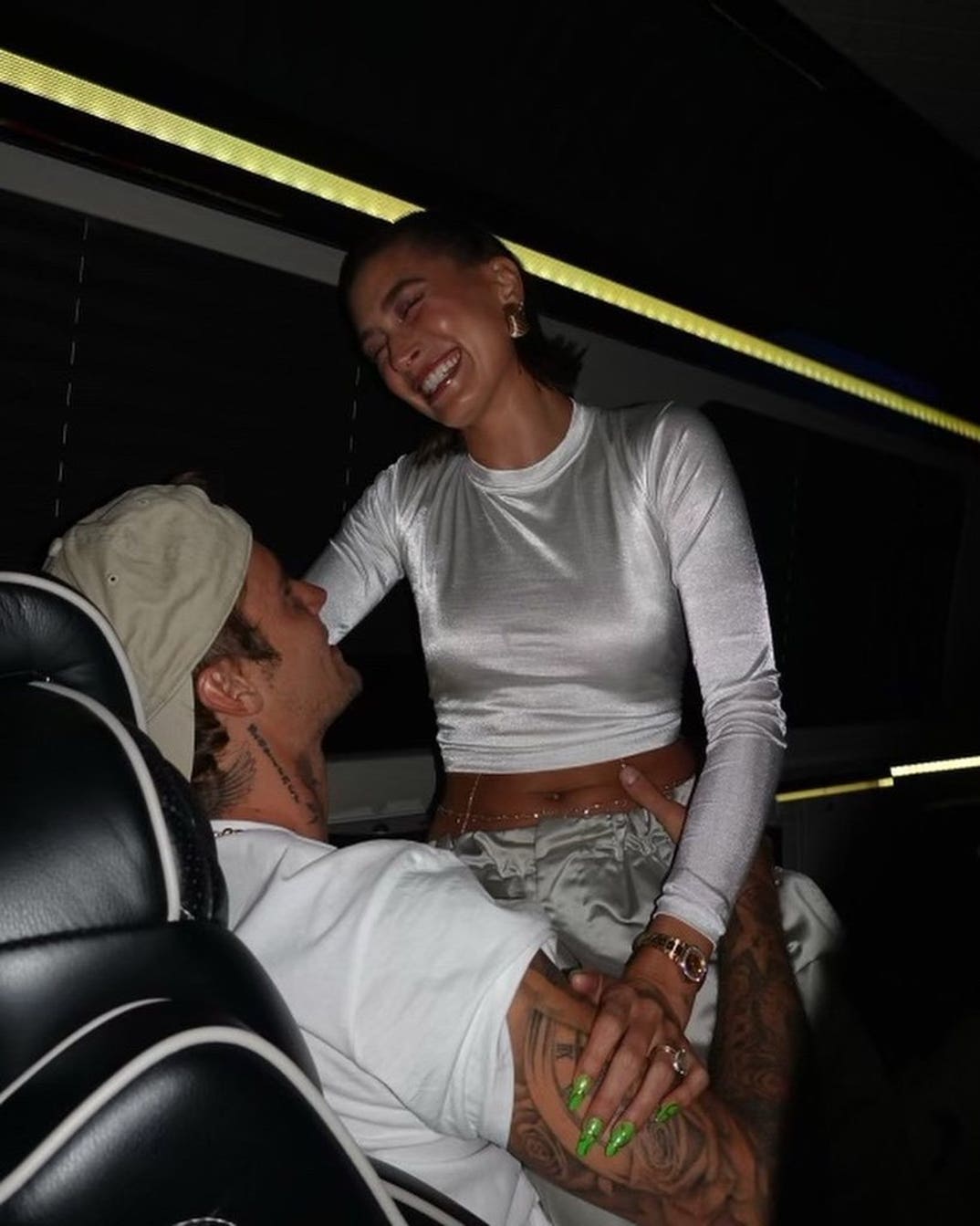 Justin and Hailey Bieber