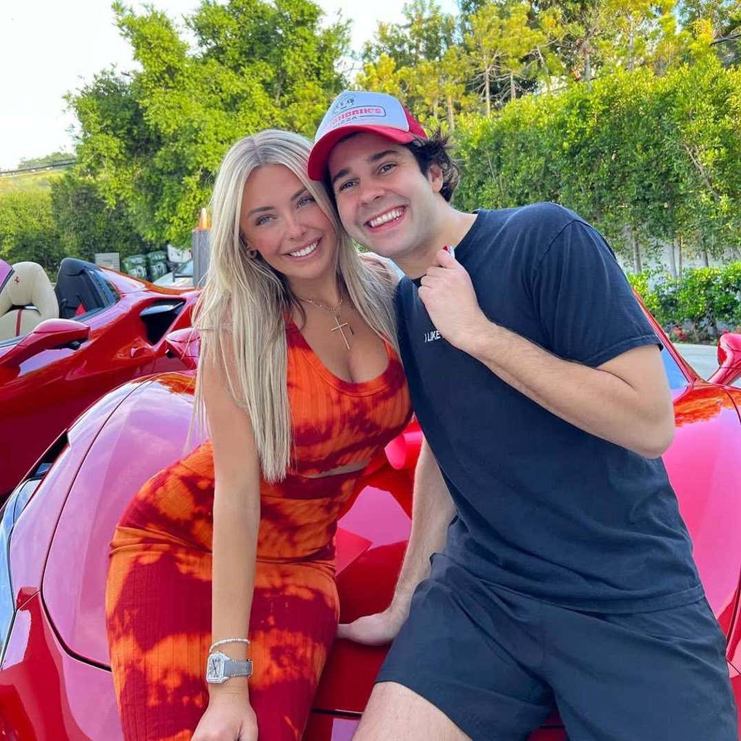 Corinna Kopf and David Dobrik