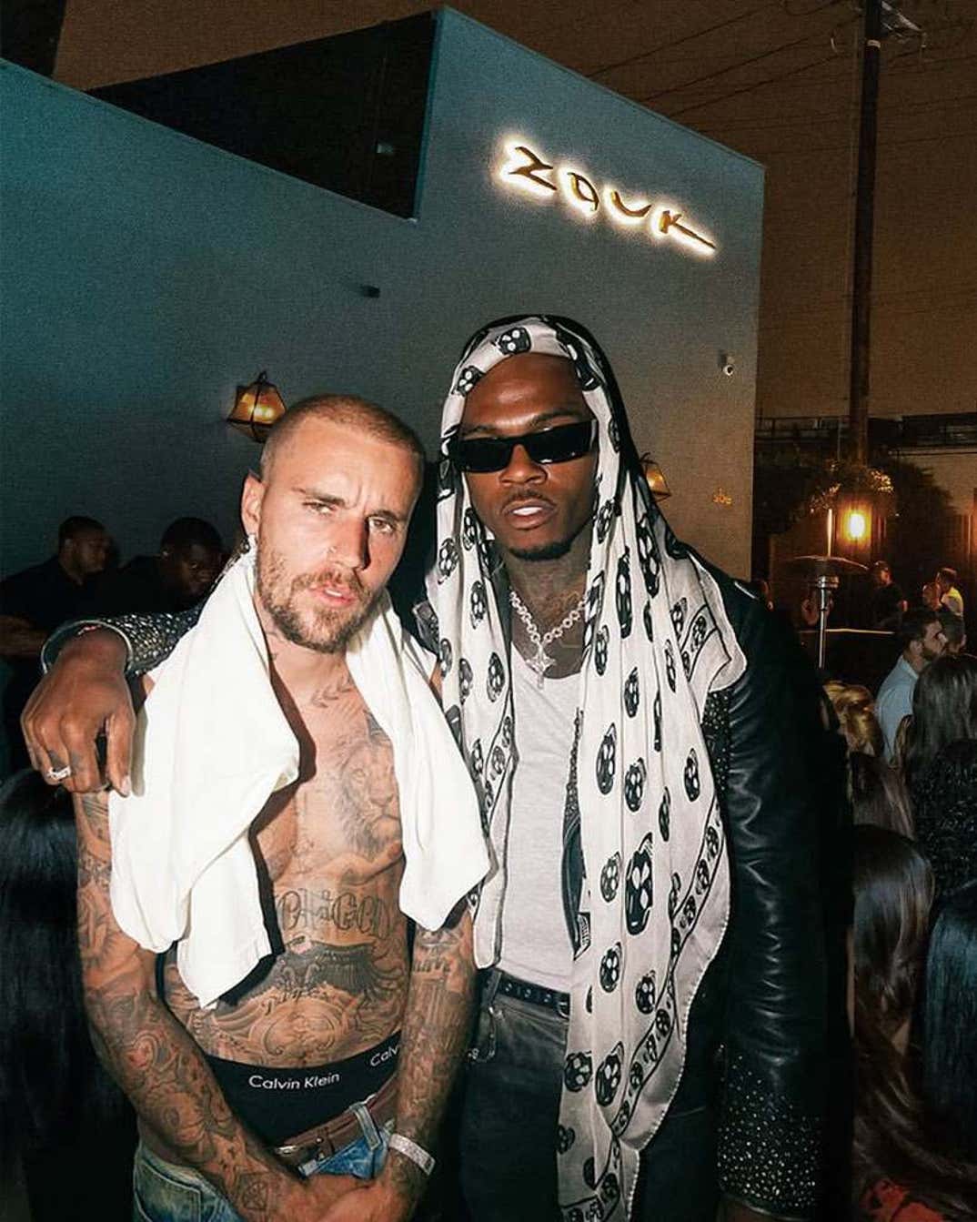 Justin Bieber and Gunna
