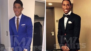 NBA Draft Pics -- Ballin' Out With Pimp Suits ... For Big Night