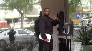 Kanye West Seen For First Time Since Birth of Daughter