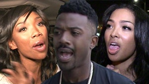 Brandy Skipped Ray J's Baby Shower After Fight with Princess Love