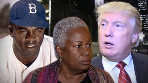 Jackie Robinson's Daughter Rips Trump For Using Dad's Image In Ad, 'Insulted'