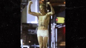 Justin Bieber Emerges From Video Shoot in Just Calvin Klein Boxer Briefs