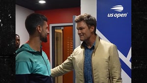 Novak Djokovic Meets Tom Brady After Semifinal Win at US Open