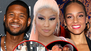 Usher Refutes Alicia Keys Disrespect, Sorry for Smacking Nicki Minaj's Butt