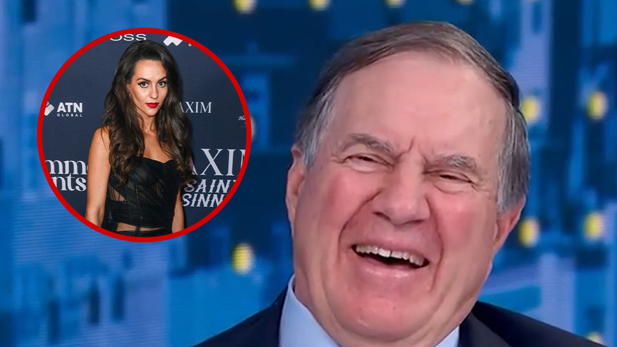 Bill Belichick Praises Jordon Hudson In Sit-Down With Strahan, 'She's Been Terrific'