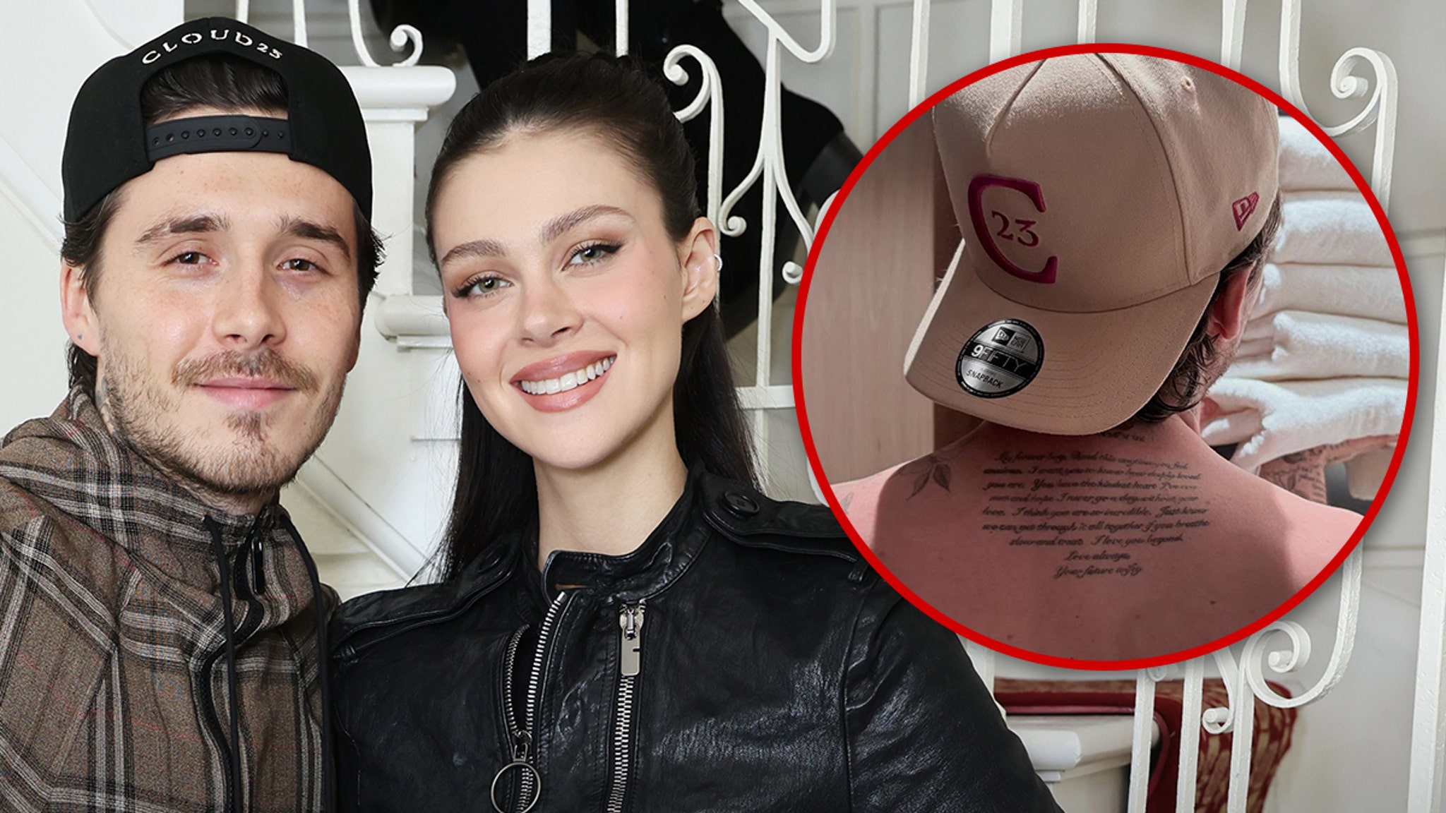 Brooklyn Beckham Shows Off Tattoo of Nicola Peltz's Love Note Amid Family Feud
